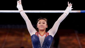 American Sunisa Lee Wins Gold in Artistic Gymnastics Individual All-Around