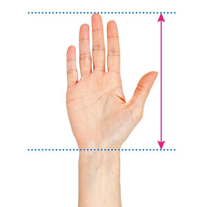 Ladies finger grip size chart