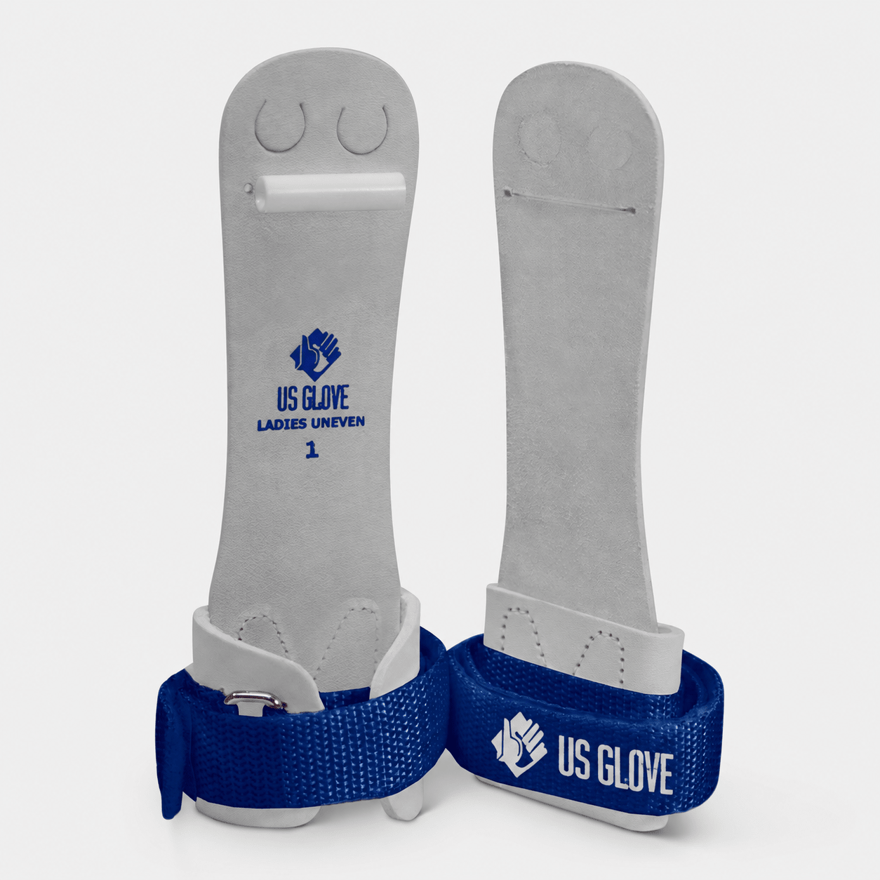 Elite Hook & Loop Uneven Bar Gymnastics Grips - US Glove - GR-ELUV-200-LEA