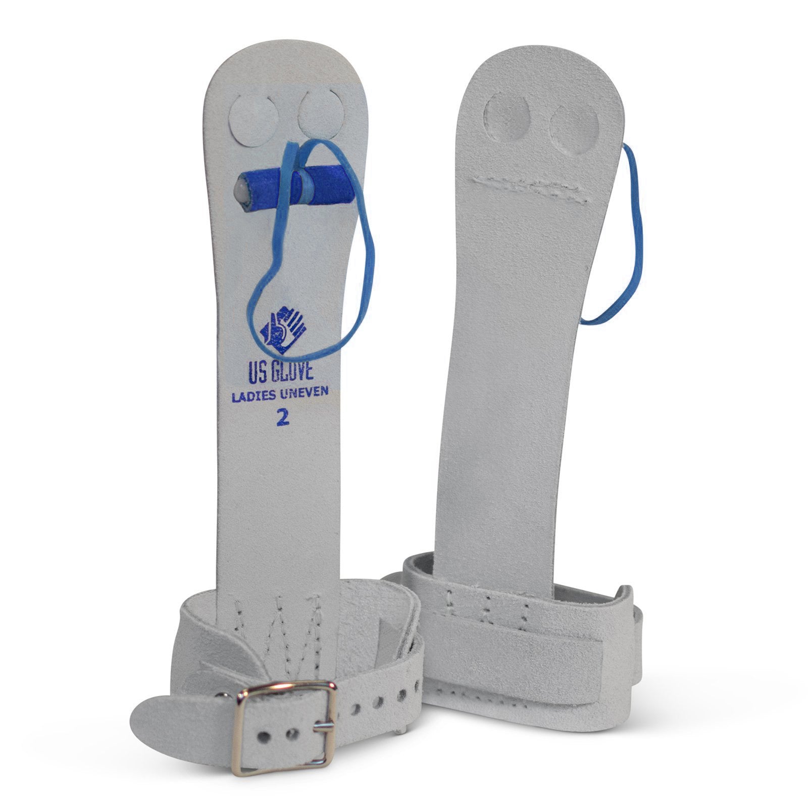 Hot Shot Buckle Uneven Bar Gymnastics Grips with Leather Cuff - US Glove - GR - HSBL - 300 - LEA