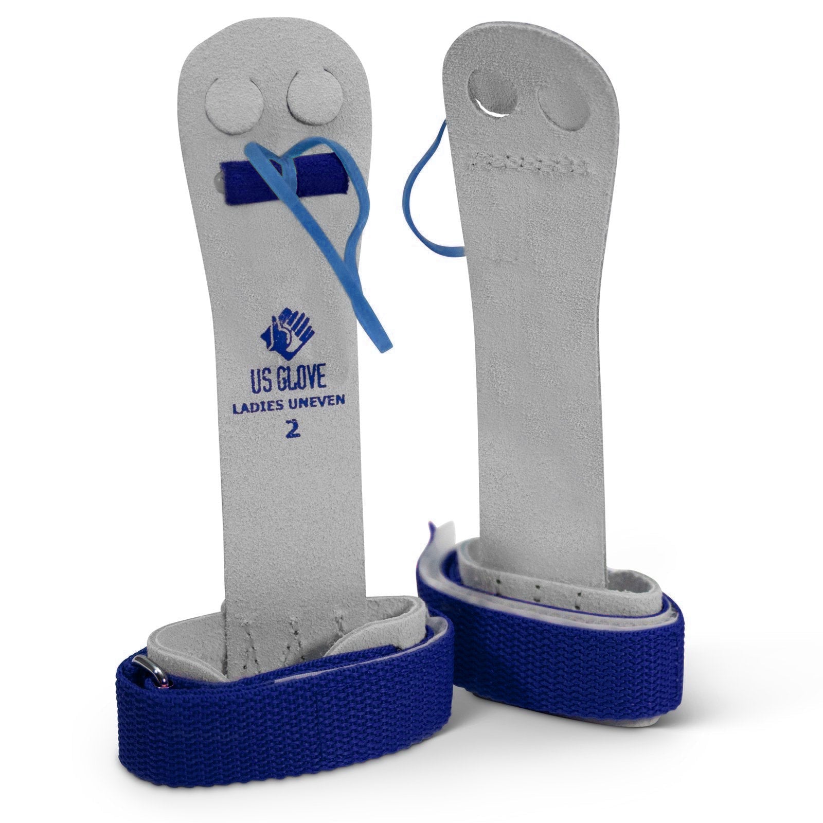 Hot Shot Hook & Loop Uneven Bar Gymnastics Grips with Leather Cuff - US Glove - GR - HSVL - 300 - LEA
