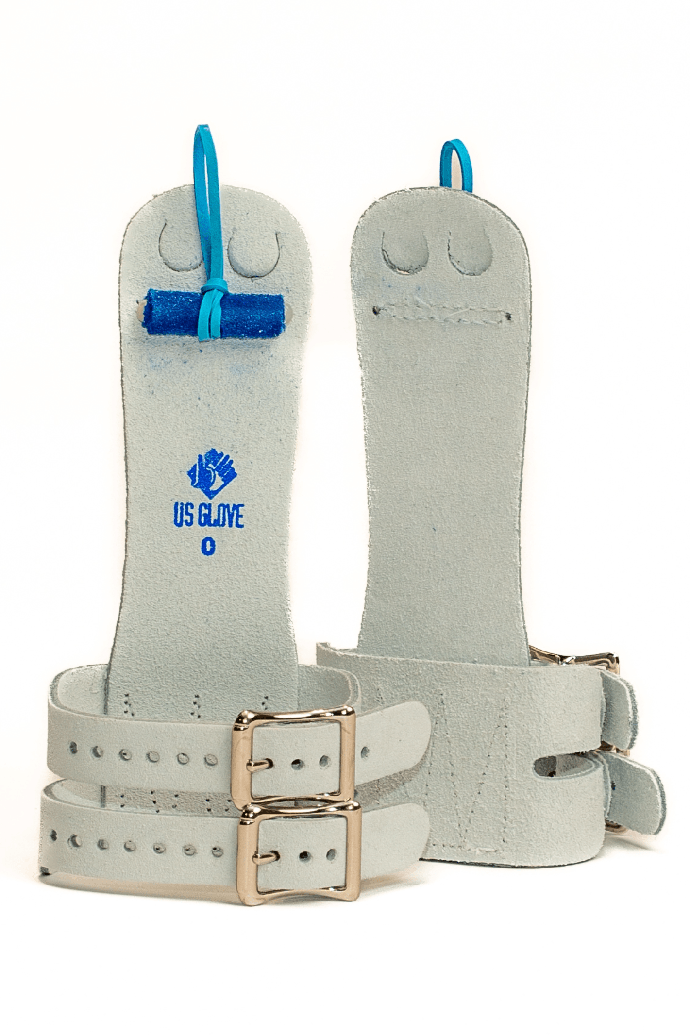 Millennium Double Buckle Uneven Bar Gymnastics Grips - US Glove - GR-MIDB-200-LEA