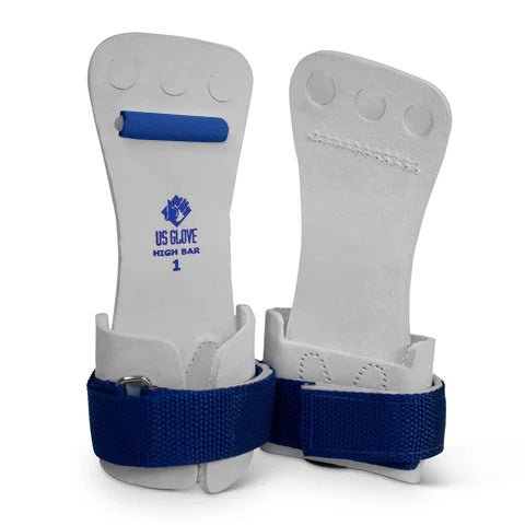 Relentless (RKO) High Bar Hook & Loop Gymnastics Grips - US Glove - GR - KMHV - 200 - LEA