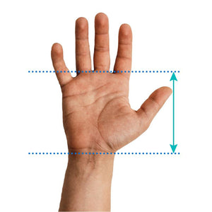 Men's finger base size chart